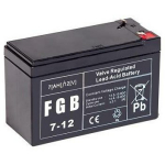 Emu Aku FGB7-12 12 V, 7 Ah, VRLA AGM, Kaal 1950 g, Laius 65 mm, K&otilde;rgus 99 mm, S&uuml;gavus 151 mm, T&ouml;&ouml;temperatuur 0 - 40 &deg;C
