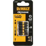 Dewalt FLEXTORQ 25mm PH3 kruvikeeraja ots DT7995T-QZ, 5 tk, Torsion Impact, vastupidav, pikk kasutusiga