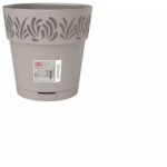 Stefanplast Lillepott 2188413 &Oslash;20 x 19 cm, 7,5 L, hall, alusega, iselihkuv kastmiss&uuml;steem