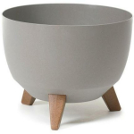 Lamela Lillepott Roma Eco Wood 9279203, 29cm, 23cm, 18.3cm, 9.3l, hall, puidust jalad, siseruumide taimed