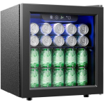 Euhomy joogik&uuml;lmik BR009-55BL, 37L, R600A, 115V, 0.53 kWh/p&auml;ev, 38 dB, must