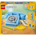 Lego Konstruktor 3in1 Retro telefon 31174, 383 tk, plastmass, 8 a, kingitus lapsele