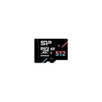 Silicon Power HYPERA m&auml;lukaart 512 GB MicroSDXC, 880 MB/s, 700 MB/s, 3D TLC NAND, Class 10, U3, 1 tk.
