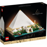 Lego Plokid 21058 Cheopso P&uuml;ramiid, 1476 tk, 18 aastat, arhitektuuri seeria, suur komplekt