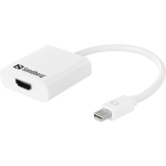 Sandberg Adapter 508-29, 1xMini DisplayPort isane, 1xHDMI emane, 20cm, DisplayPort v1.1, HDMI v1.3a, Full HD 1080P