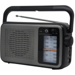 Manta Kaasaskantav raadio MARDI919BK, 230V, 0.5kg, FM/AM, USB-C, k&otilde;rvaklappide pesa, teleskoopantenn