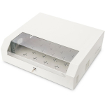 Digitus Seinale Paigaldatav Kapp DN-19 04U-PB, 14cm, 47.5cm, 49.7cm, klaasuksed, 5U