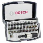 Bosch 2607017564 kruvikeeraja otsikute komplekt, 32tk, 1/4", PH, PZ, HEX, Torx, kompaktne karp