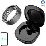 Colmi R03 nutikas s&otilde;rmus, 18,1 mm, suurus 8, must, 5ATM, Bluetooth 5.0, 200 mAh, 3-5 p&auml;eva, USB-C, titaanisulam