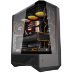 Darkflash DY460 arvutikorpus, Big Tower, 4x ARGB ventilaatorit, 10 ventilaatorit, 360mm, USB-C 3.2 Gen 2, 400mm GPU, 185mm CPU