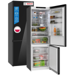 Bosch Serie 6 KGN49LBCF k&uuml;lmik-s&uuml;gavk&uuml;lmik, 440L, 311L, 129L, 178kWh, 35dB, SN-T, 220-240V, 11kg/24h, 18h, C, B, must, Touch, LED