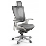 Wau 2 NW41 office chair, charcoal/white mesh