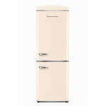 Ravanson LKK-315RM Retro Fridge 597 mm x 707 mm x 1943 mm | 315 l | Total No Frost | Energy Class E | Cream