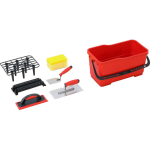 Yato YT-54755 Plaatide paigalduskomplekt 7tk, 22l, PE, 8mm, 2,4kg, roostevaba teras