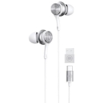 Maxell XC1 WHITE, USB-C juhtmega k&otilde;rvaklapid USB-A adapteriga, 16 &Omega;, 20-20000 Hz, 1 mikrofon, valge