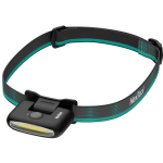 Nextool pealamp NE20004, 170lm, 3W, 640mAh, Li-Ion, USB-C, 5V, 3.7V, LED, must, peapaela taskulamp, nupu juhtimine, ABS korpus