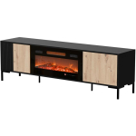 Cama Meble TV kapp MERCI 400011+k, 1800mm, 400mm, 535mm, elektrikamin, 1400-1600W, 16-28℃, 2 ust, 2 riiulit, 3kg, PUSH TO OPEN