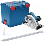 Ketassaag GKS 85 G Professional (sinine, 2200 vatti, L-BOXX, juhtsiin FSN 1400) Bosch