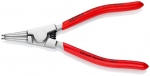 Circlip Pliers, KNIPEX, 46 13 A1, chrome-plated, &Oslash; 1.3 mm tips, ergonomic plastic handles