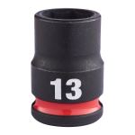 SHOCKWAVE&trade; IMPACT DUTY TRIECIENIZTURĪGAS UZGRIEŽŅU MUCIŅAS, 13 MM 3/8" IMPACT SOCKET STD - 1 PC, 4932480270 MILWAUKEE