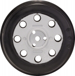 Gumijas slīpē&scaron;anas disks mīksts,  D 125 mm, 1 gab., Ekscentra slīpma&scaron;īnām SLĪPĒ&Scaron;ANAS PAMATNE AR 8 ATVERĒM, 2608601063, BOSCH