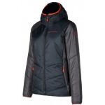 Jaka MYTHIC Primaloft JKT W, izmērs: L, Black/Cherry Tomato, 8020647198498 LA SPORTIVA