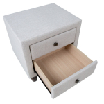 Nakts skapītis EMILIA 50,5x41xH51,5cm, gai&scaron;i bē&scaron;a 28810 Allit