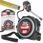 Divpusēja mērlente 3m/16mm, Tvardy, T00341, Klase 1, precizitāte un izturība