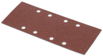 Liivapaber ristk&uuml;lik 93x240mm A t&uuml;&uuml;p G80, KREATOR, KRT202005, Terade suurus (P): 80, Augud: 8