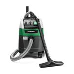 Putekļu sūcējs HIKOKI RP350YBLWAZ, 35 l, L klase, mitrai/sausai lieto&scaron;anai, 1400 W, 8 m kabelis