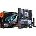 Gigabyte Emaplaat B650E EAGLE WF6E 1.0, AMD Socket AM5, 8+2+2 faasi VRM, 4*DIMM DDR5, 1*PCIe 5.0 + 2*PCIe 4.0 M.2, 2.5GbE LAN