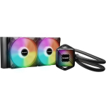 Be Quiet CPU jahuti BW030EU 240mm, 2 ventilaatorit, 105.1 m&sup3;/h, 2.51 mmH2O, must, PWM tugi