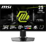 Msi LCD monitor MAG 255PXF 24.5" 1920 x 1080 FHD, Rapid IPS, 300Hz, 0.5ms, 178&deg; vaatamisnurk, VESA kinnitamine, reguleeritav alus