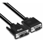 Club3D videokaabli adapter CAC-1243 DVI-A kuni VGA M/M 3m 28AWG, toetab 1600 x 1200@60Hz, &uuml;hesuunaline