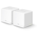 Mercusys traadita v&otilde;rgu s&uuml;steem HALOH30G(2-PACK) 1300 Mbps, 2 sisemist antenni, 2 LAN porti, 100 seadet