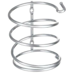 Axentia F&ouml;&ouml;niteline 7913661, &Oslash; 9.5cm, 120mm, kroom, metall, 90mm x 90mm