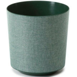 Lamela Lillepott 9020126, &Oslash; 25.5 cm, 27 cm, 10.5 L, plastmass, roheline v&auml;rv, Gama Textil, siseruumide taimed