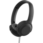 Philips Juhtmega k&otilde;rvaklapid TAUH201BK/00, 1.2 m, 32 mm, 102 dB, 32 &Omega;, must v&auml;rv, kokkupandav konstruktsioon
