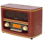 Adler | Retro Radio | AD 1187 | Alarm function | AUX in | Wooden