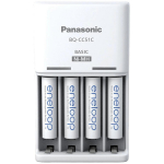 Panasonic Laadija ENELOOP K-KJ51MCD04E, 4xAAA, 800mAh, NiMH, 10h, AC 100-240V, Europlokk