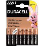 Duracell Aku Basic MN2400 BL8 3758, 1.5V, AAA, Alkaline, 2880tk, 20g, 19g, 0.104kg