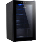 Euhomy joogivitrin k&uuml;lmik BR001-89BL, 70L, 4&deg;C kuni 10&deg;C, &plusmn;1&deg;C, must