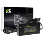 Green Cell AD100P toiteadapter, 180W, 19.5V, 9.5A, 100-240V, 50-60Hz, 5.5x2.5mm pistik, must