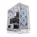 Thermaltake Core P6 Tempered Glass Snow CA-1V2-00M6WN-00, 12, 8x2.5'' 4x3.5'' 1xUSB 3.1 Type C 2xUSB 3.0 2xUSB 2.0