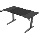 Genesis Moodul m&auml;ngulaud NDS-2250, 160cm, 70-90cm, MDF, must, RGB valgustus, tassi hoidja, k&otilde;rvaklappide hoidja