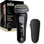 Braun 9600s Series 9 PRO parder, 60 min, m&auml;rg ja kuiv, liitiumioon, must