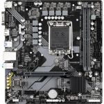 Gigabyte B760M H DDR4 1.0 emaplaat, Micro ATX, LGA1700, Intel B760, DDR4, 2 pesa, 64GB, 4xSATA, M.2, kasutatud