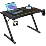Huzaro Hero 1.8 HZ-Hero 1.8 Black, 1000x600mm, 700mm, sirge, MDF, teras, must, kaablite l&auml;hiviigud, topsihoidja
