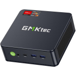 GMKtec M6 Ultra M6U-1 miniarvuti, AMD Ryzen 5 7640HS, 32GB DDR5, 1TB SSD, Wi-Fi 6E, BT 5.2, HDMI, DP, USB4, 2x2.5G LAN, Win 11 Pro