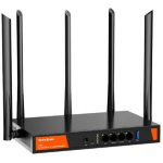 Tenda W30E AX3000 wireless router Gigabit Ethernet Dual-band (2.4 GHz / 5 GHz) Black